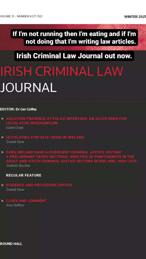 Sinead Kane Irish Criminal Law Journal